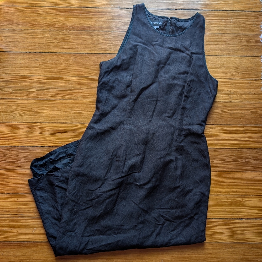 Vintage Black Sleeveless Dress